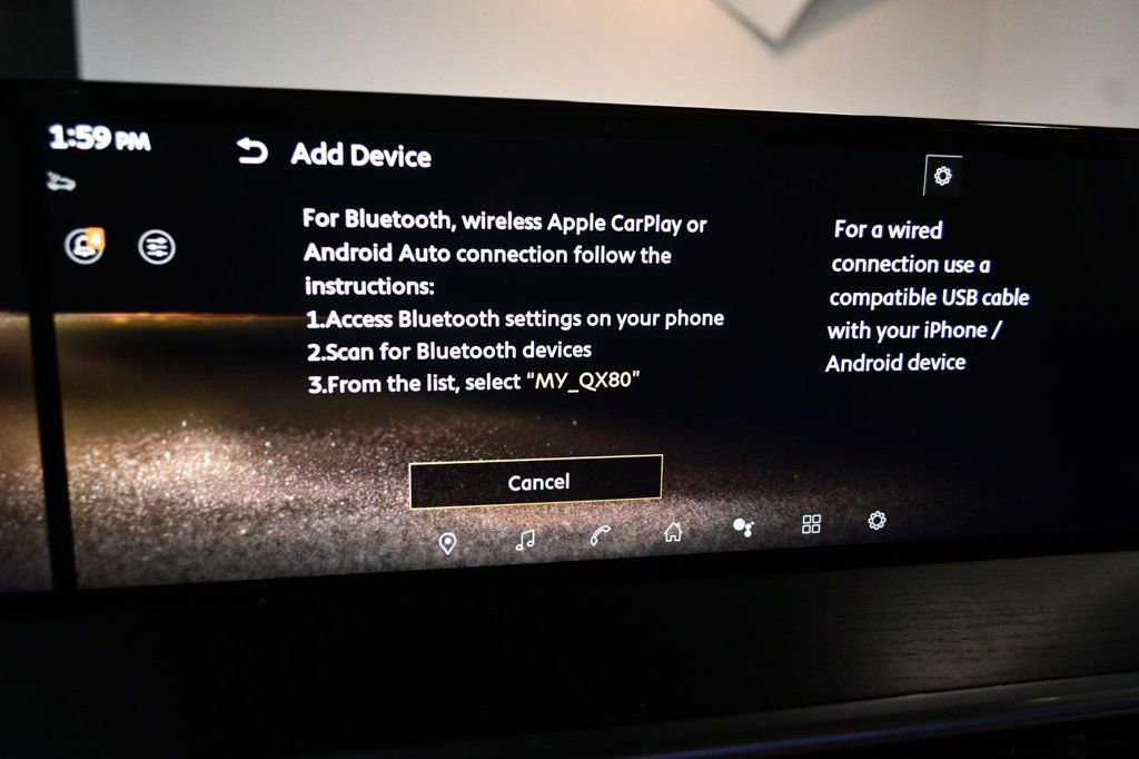 Used 2025 INFINITI QX80 Sensory image 55