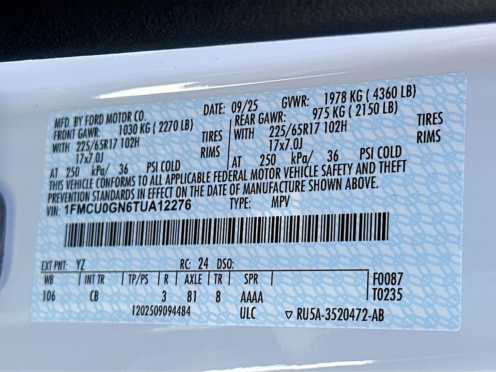 New 2026 Ford Escape Active image 20