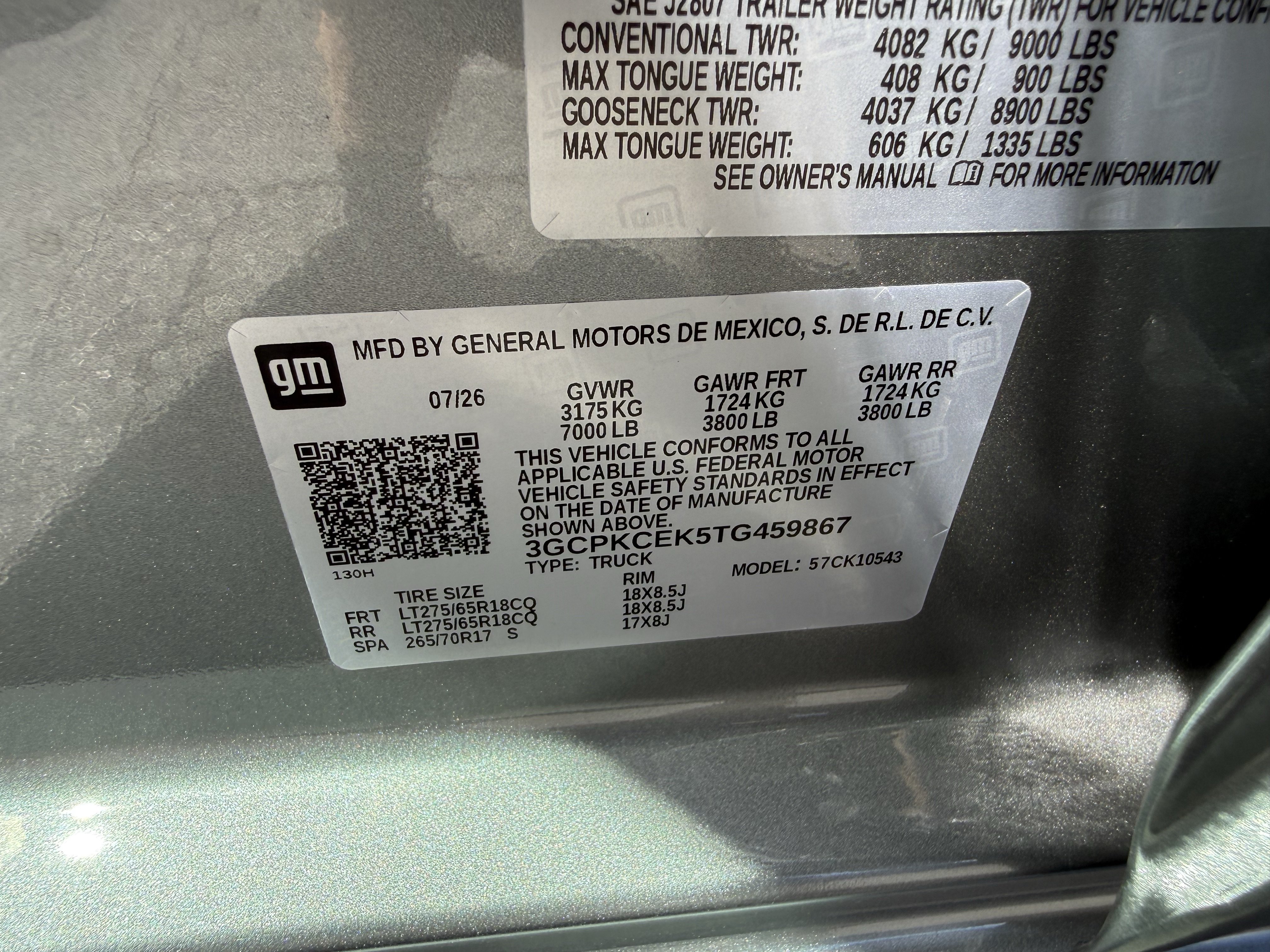 New 2026 Chevrolet Silverado 1500 Custom Trail Boss AWD/4WD image 37