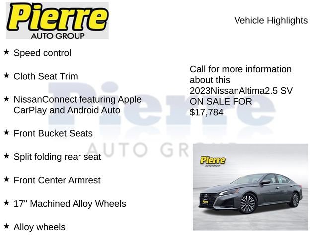 Used 2023 Nissan Altima 2.5 SV image 22