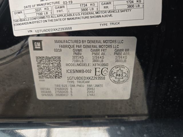 Used 2019 GMC Sierra 1500 SLT image 30