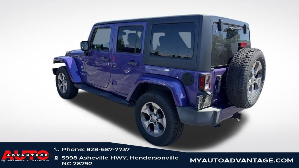 Used 2018 Jeep Wrangler Unlimited Sahara AWD/4WD image 4