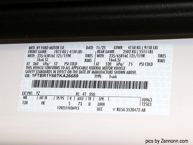 New 2026 Ford Transit 250 Low Roof w/ Load Area Protection Package image 33