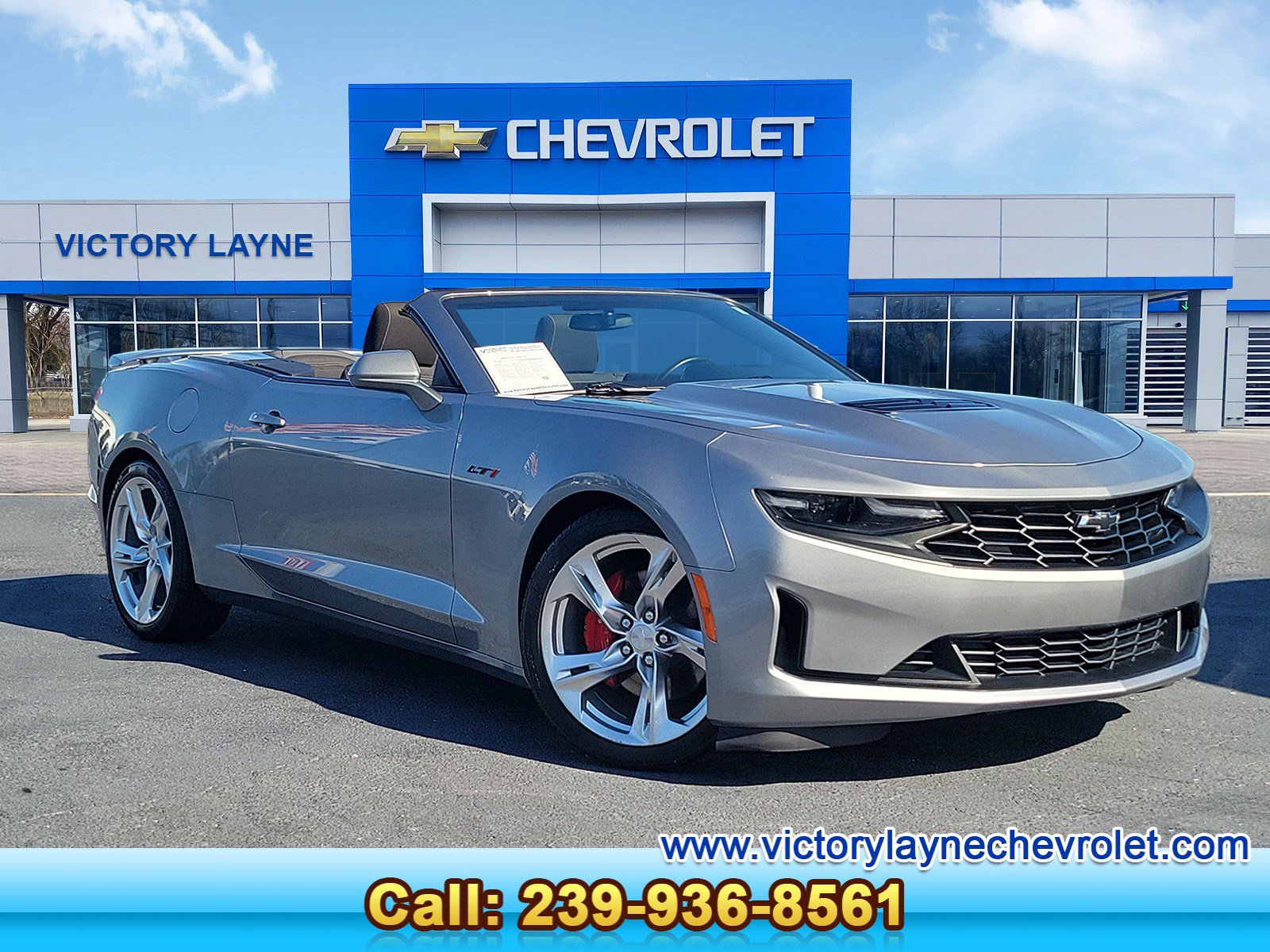Used 2024 Chevrolet Camaro LT w/ Technology Package RWD image 1