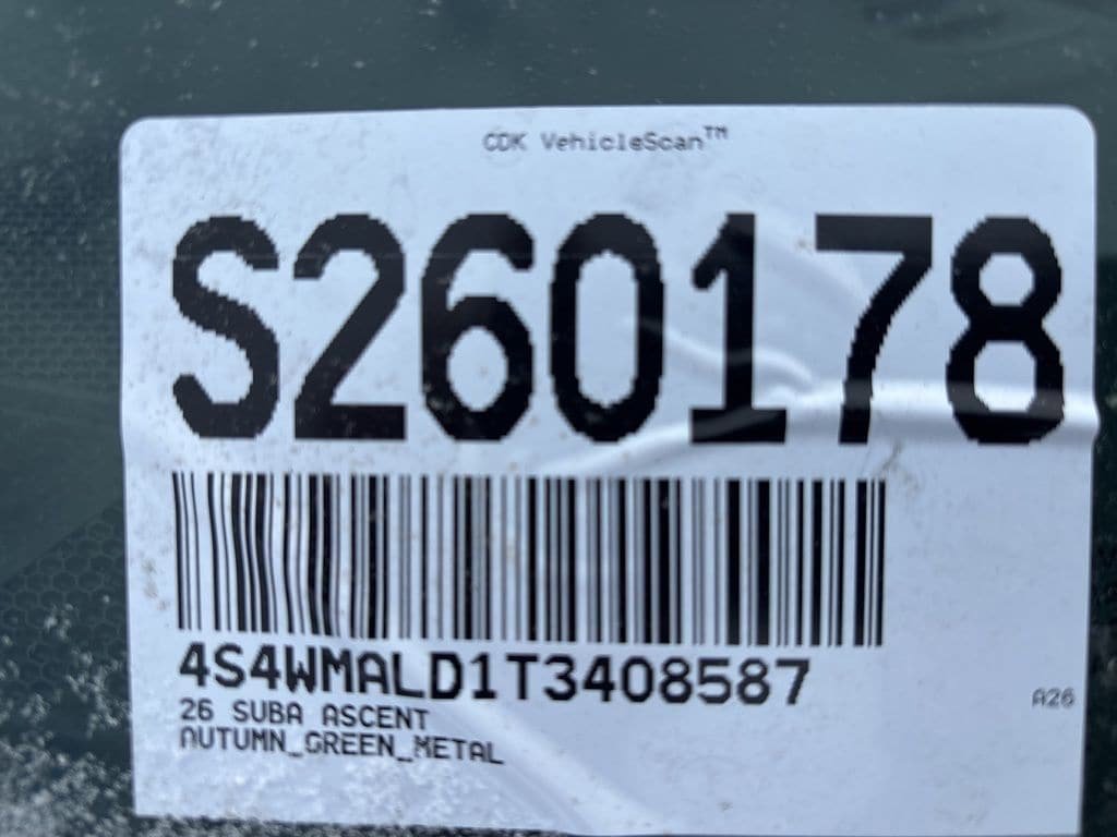 New 2026 Subaru Ascent Bronze Edition AWD/4WD image 5