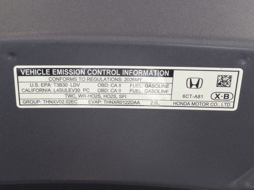 Certified 2026 Honda HR-V LX image 25