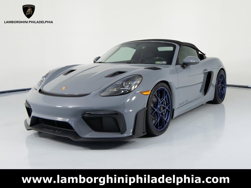 Used 2025 Porsche 718 Boxster Spyder RS