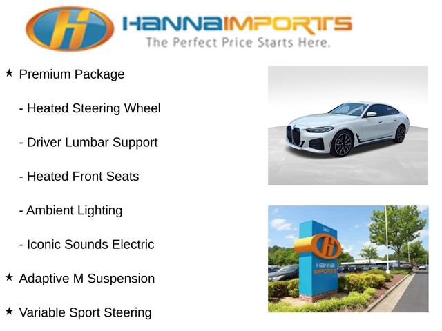 Used 2023 BMW i4 eDrive40 w/ M Sport Package RWD image 22