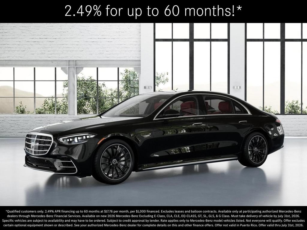 New 2026 Mercedes-Benz S 580 4MATIC Sedan image 38