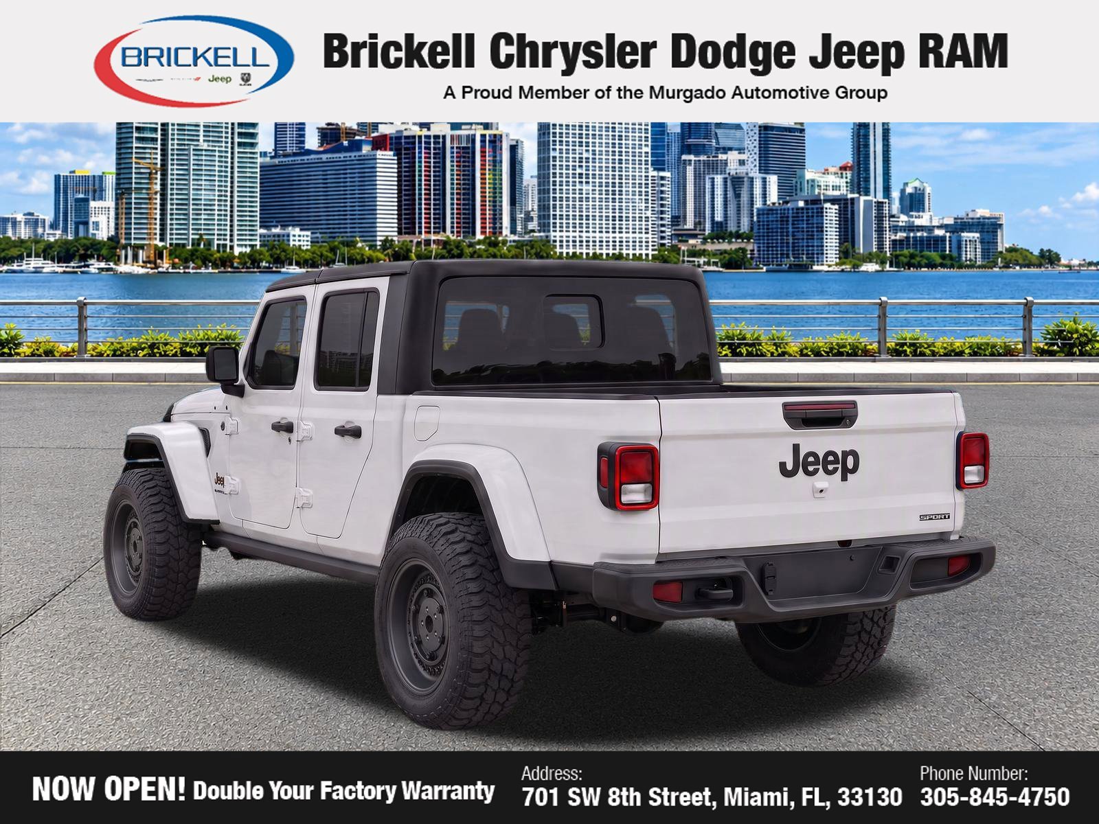 Used 2020 Jeep Gladiator Sport w/ Quick Order Package 24S AWD/4WD image 3