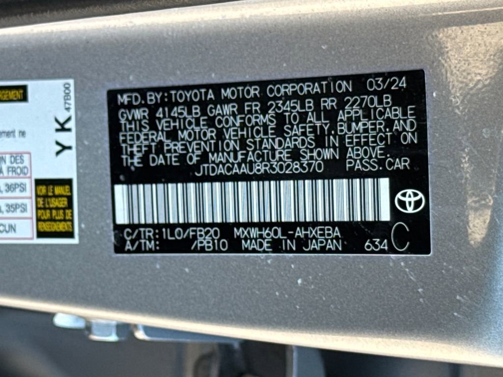 Used 2024 Toyota Prius LE image 41