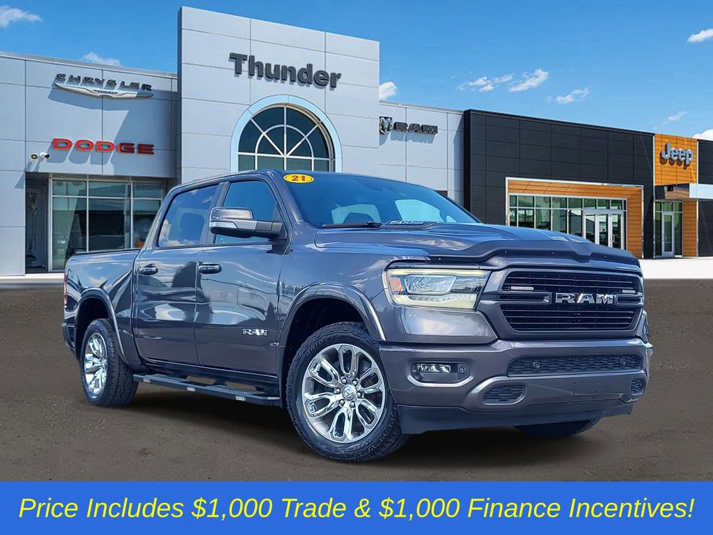 Used 2021 RAM 1500 Laramie w/ Sport Appearance Package