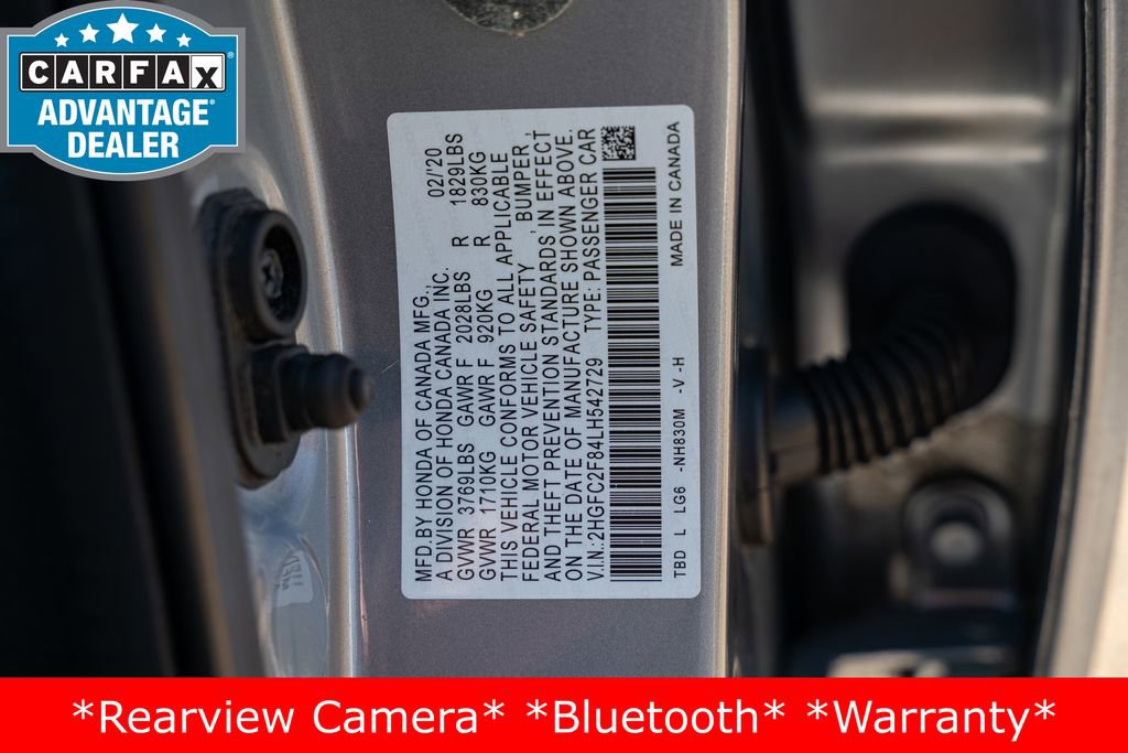 Used 2020 Honda Civic Sport image 31