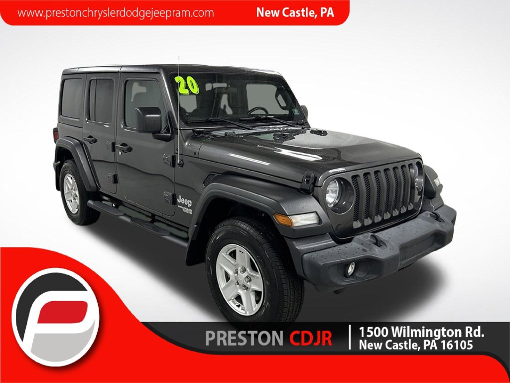Used 2020 Jeep Wrangler Unlimited Sport S
