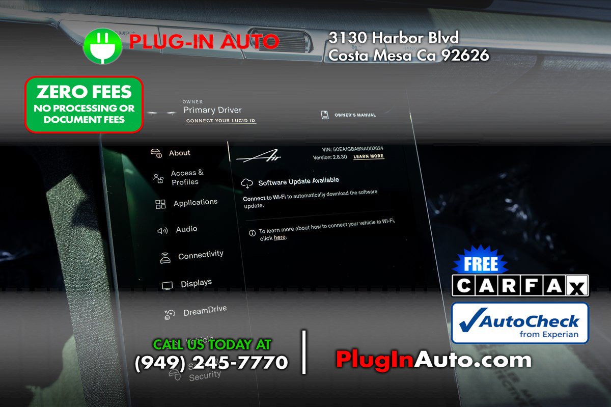 Used 2022 Lucid Air Grand Touring AWD/4WD image 32