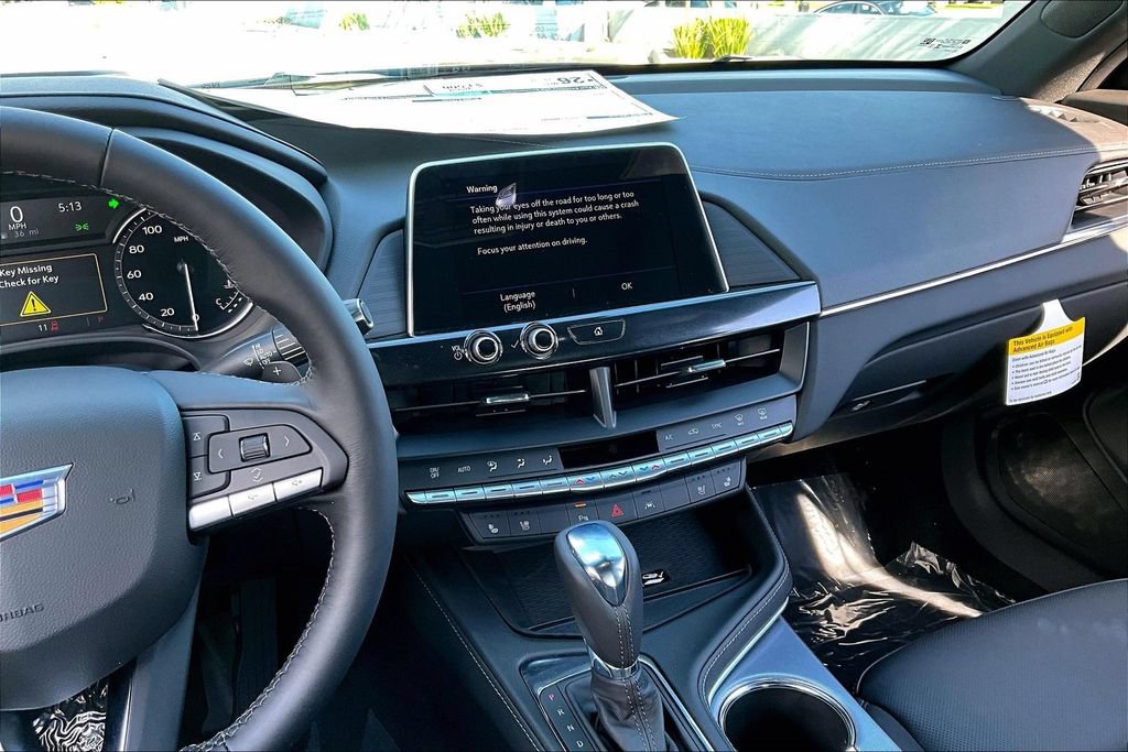 New 2026 Cadillac CT4 Premium Luxury w/ LPO, ONYX Package RWD image 8