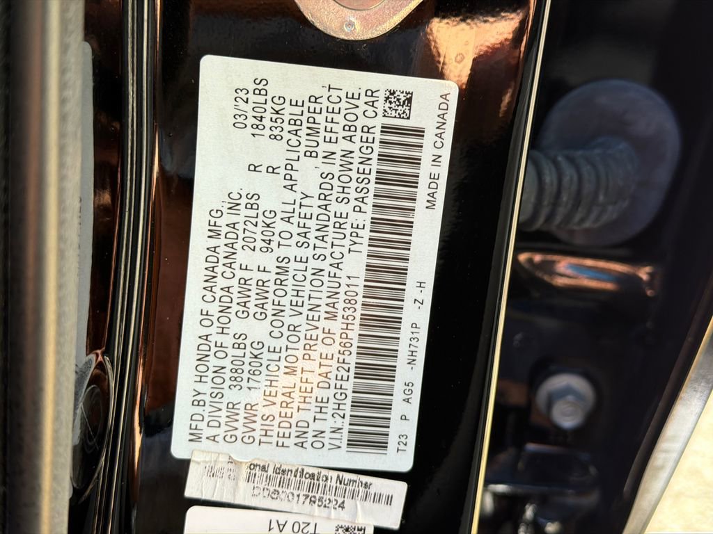 Used 2023 Honda Civic Sport image 32