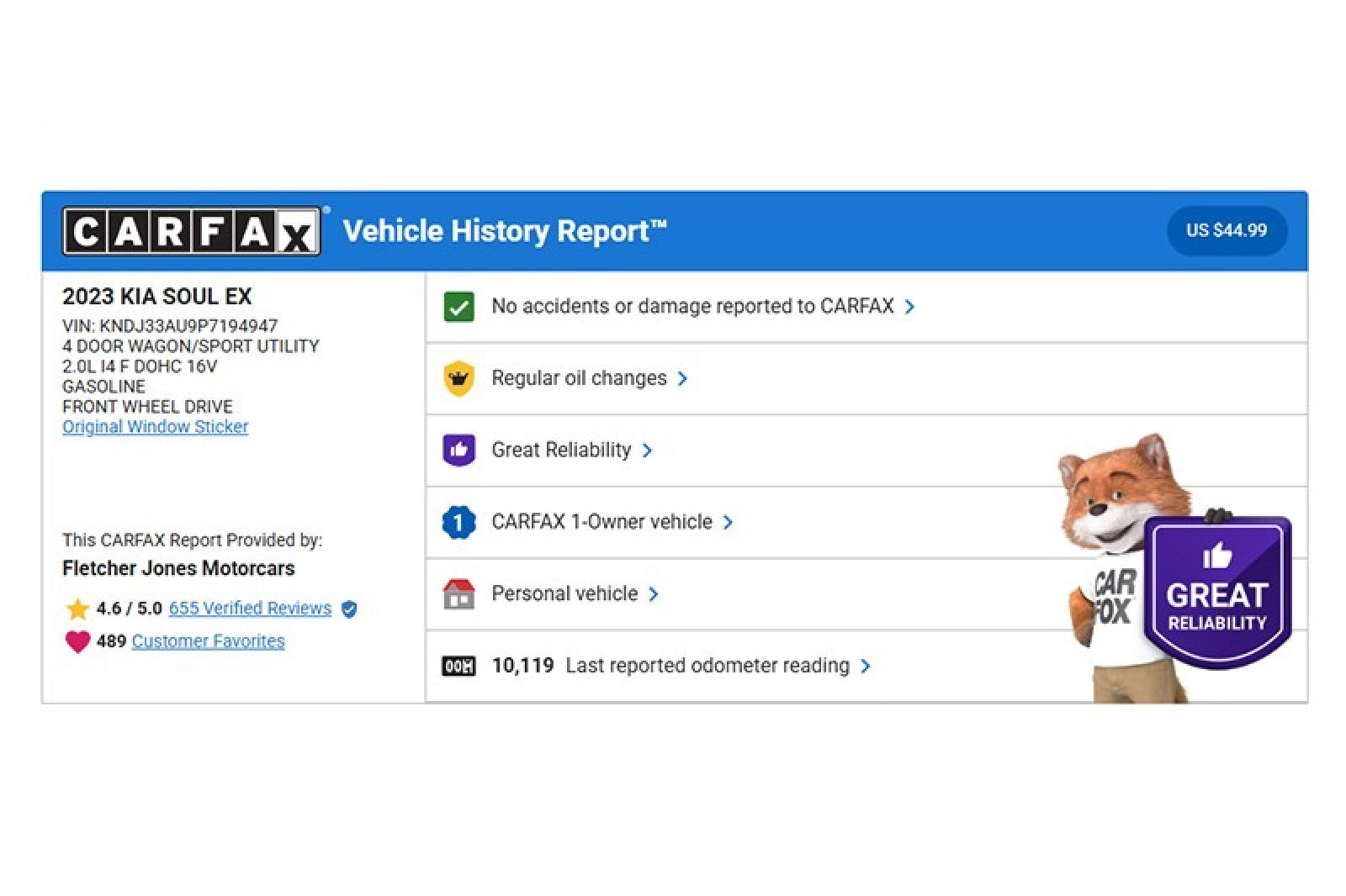 Used 2023 Kia Soul EX image 2