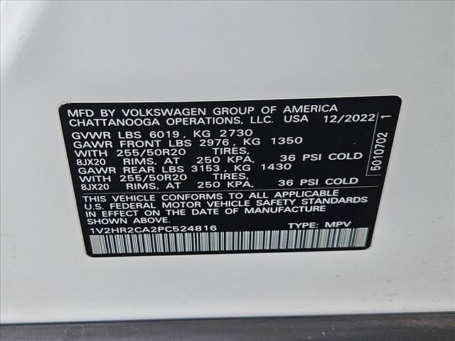 Used 2023 Volkswagen Atlas SE image 25