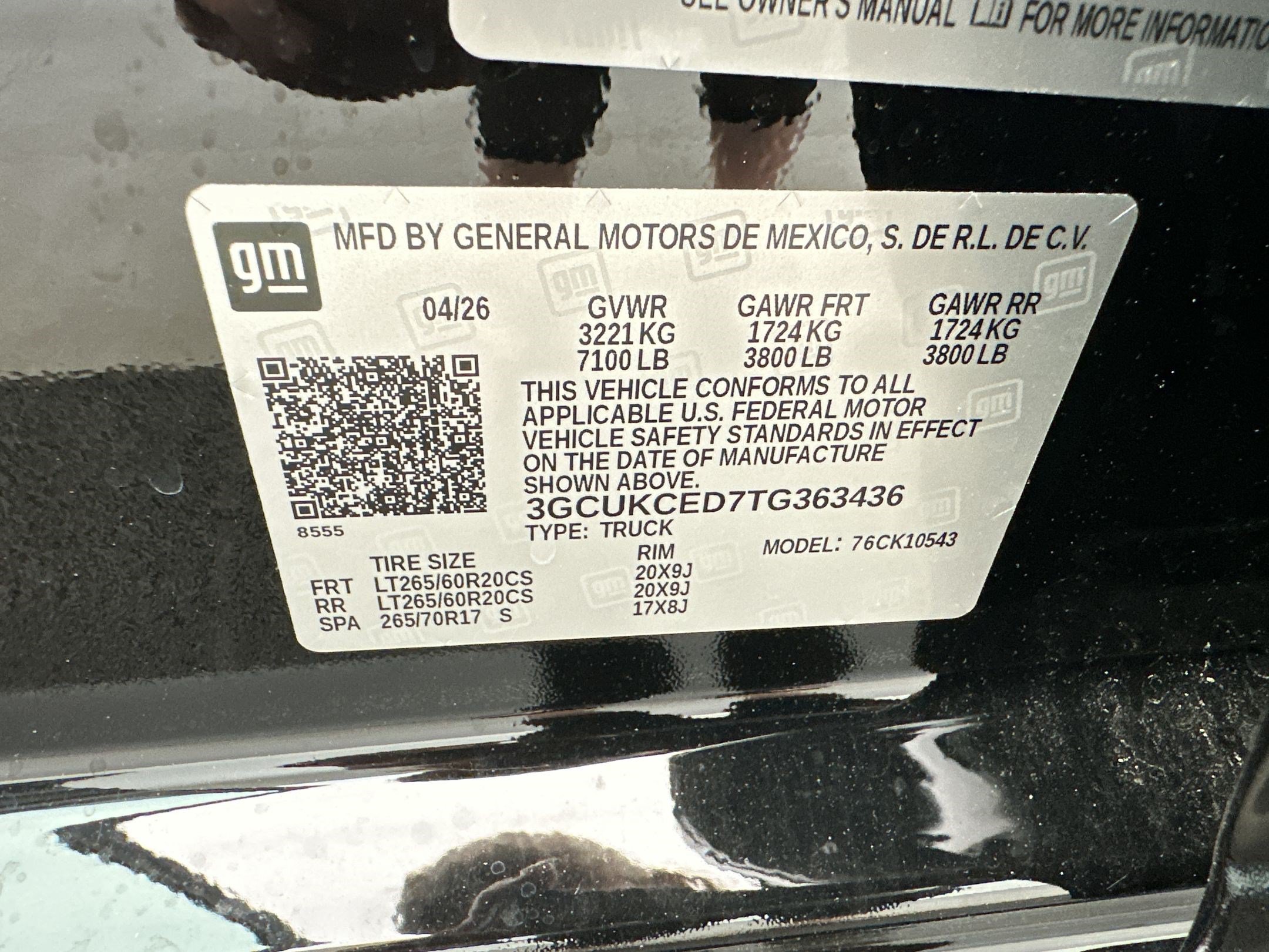 New 2026 Chevrolet Silverado 1500 Custom Trail Boss w/ LPO, Dark Essentials Package AWD/4WD image 19