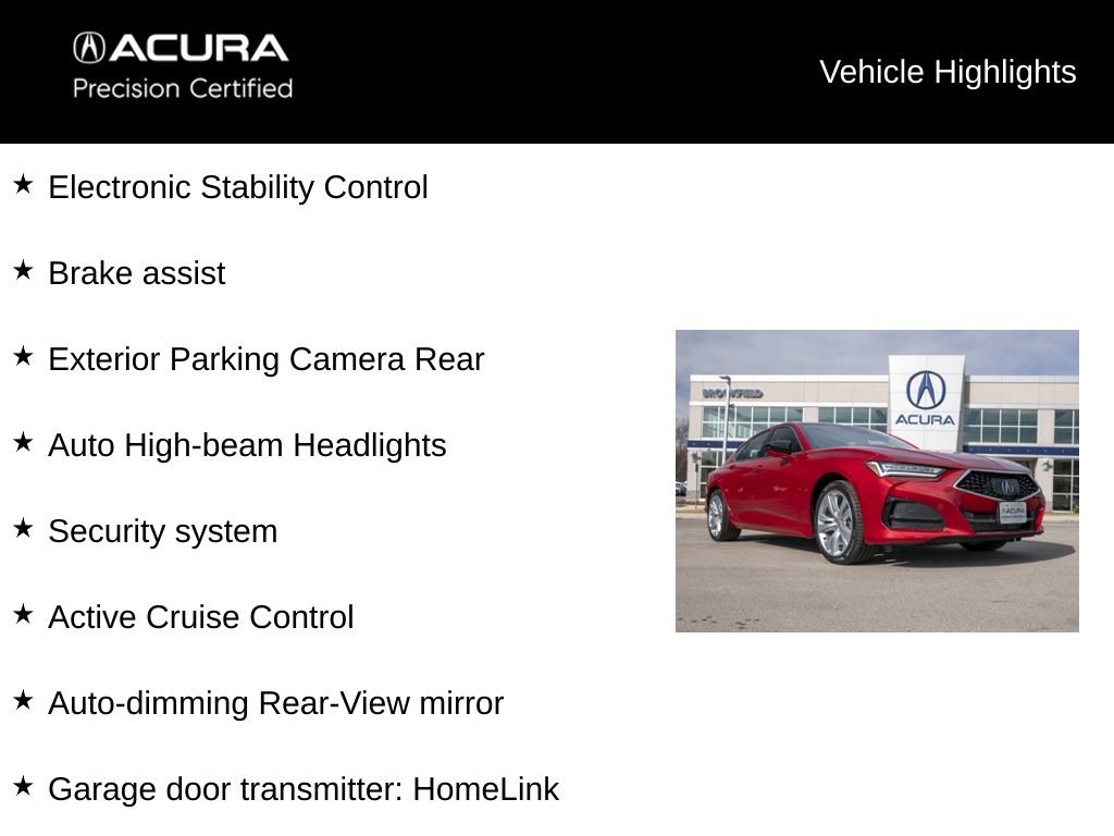 Certified 2021 Acura TLX Technology Package image 17