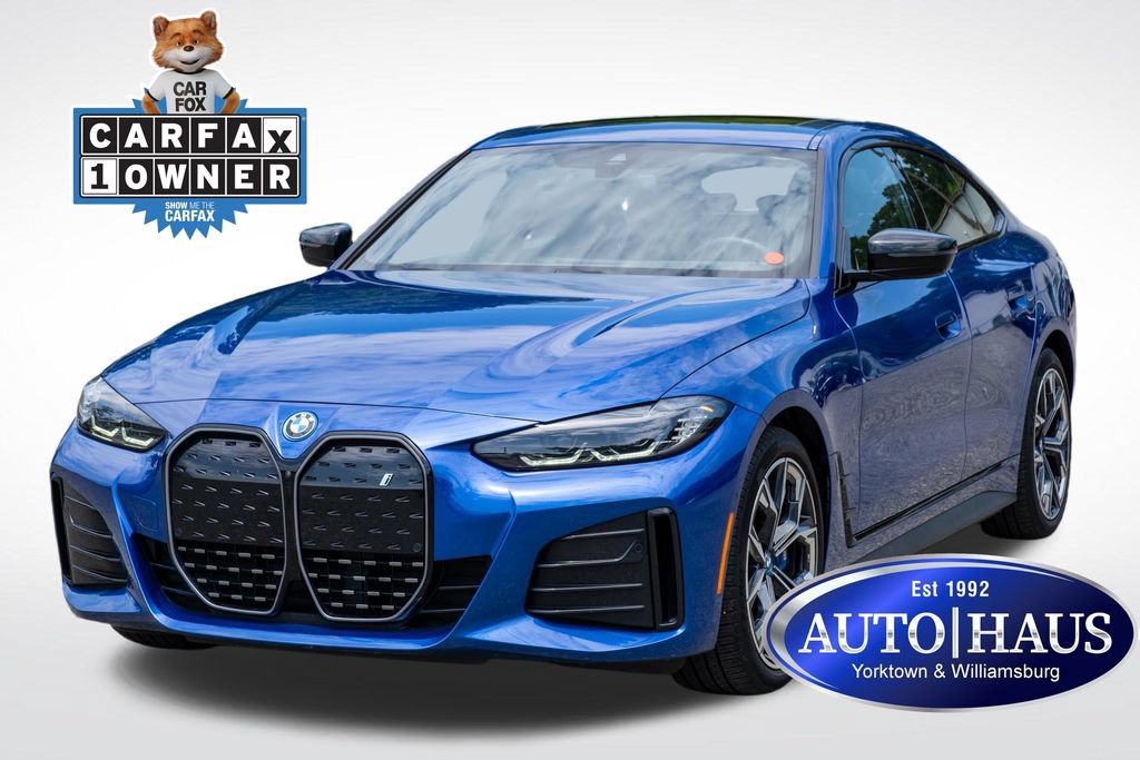 Used 2023 BMW i4 eDrive40 w/ M Sport Package RWD image 1