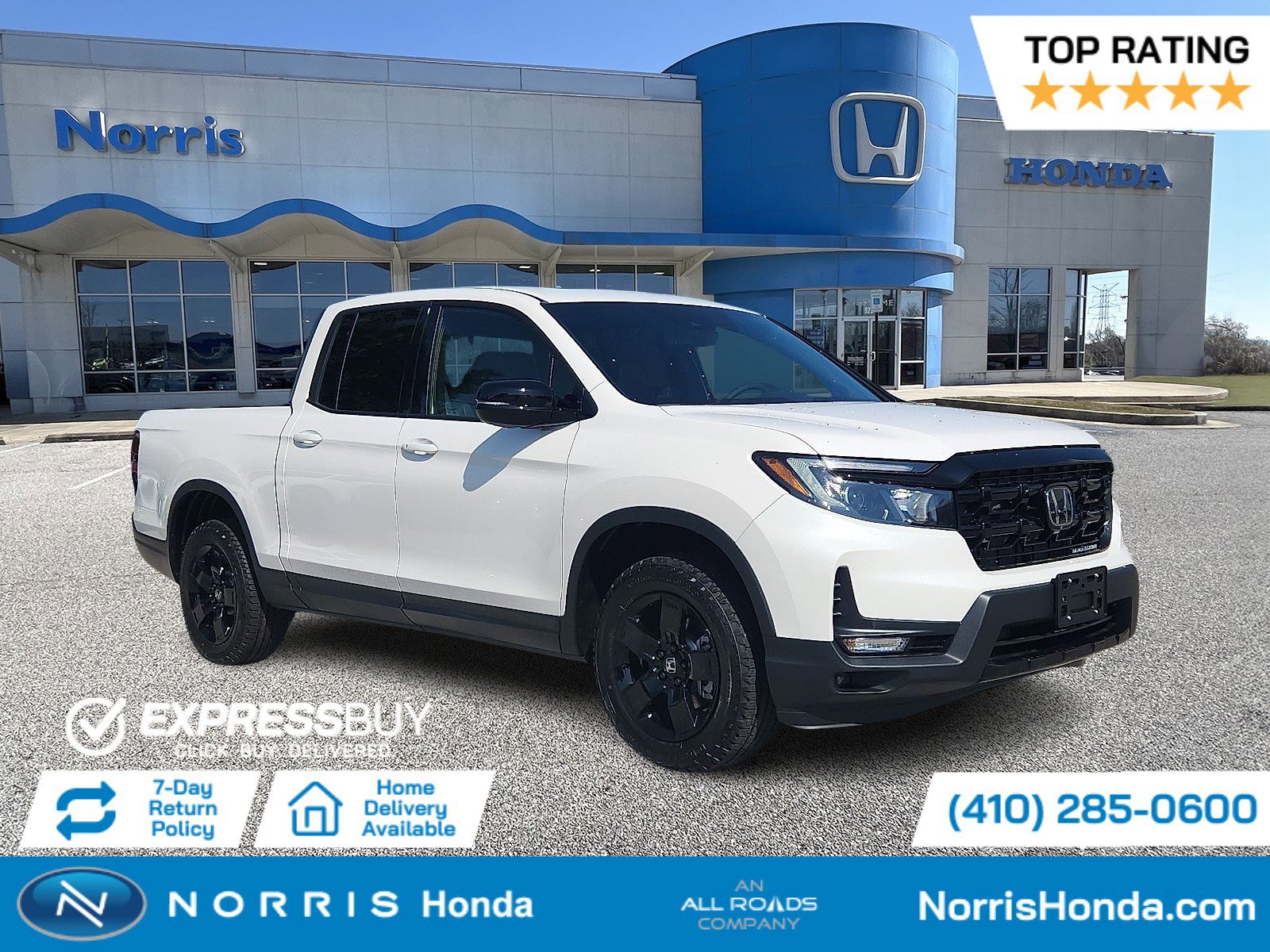 New 2025 Honda Ridgeline Black Edition