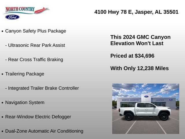 Used 2024 GMC Canyon Elevation w/ Convenience Package RWD image 30