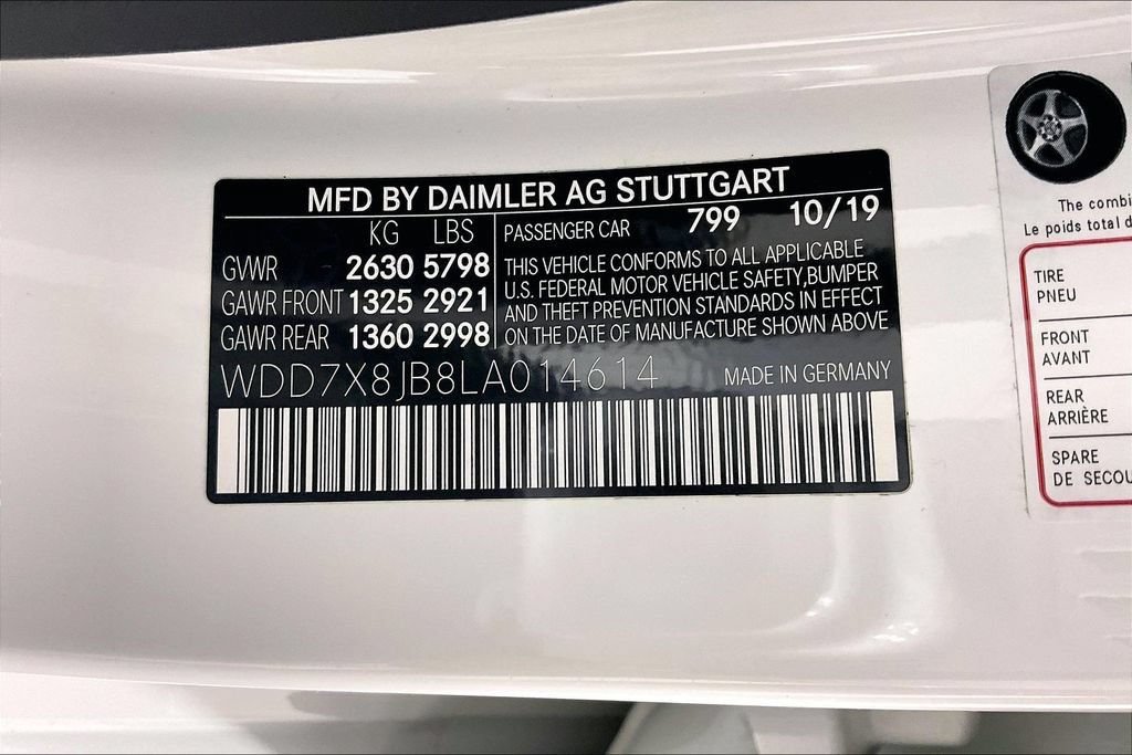 Certified 2020 Mercedes-Benz AMG GT 63 image 25