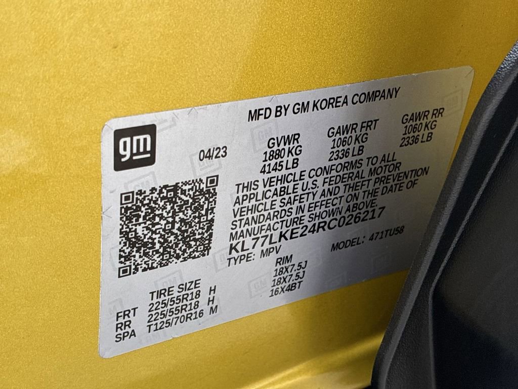 Used 2024 Chevrolet Trax ACTIV w/ Driver Confidence Package FWD image 11