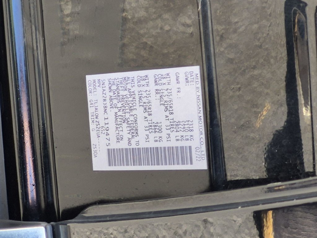 Used 2022 Nissan Murano SV FWD image 30