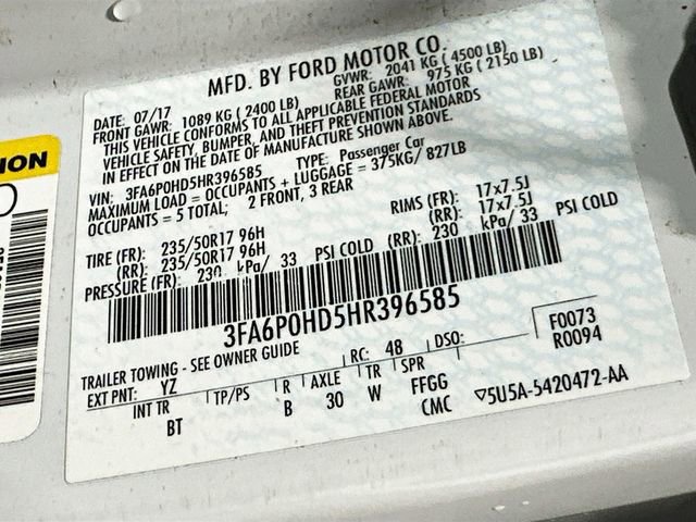 Used 2017 Ford Fusion SE w/ Fusion SE Technology Package FWD image 29