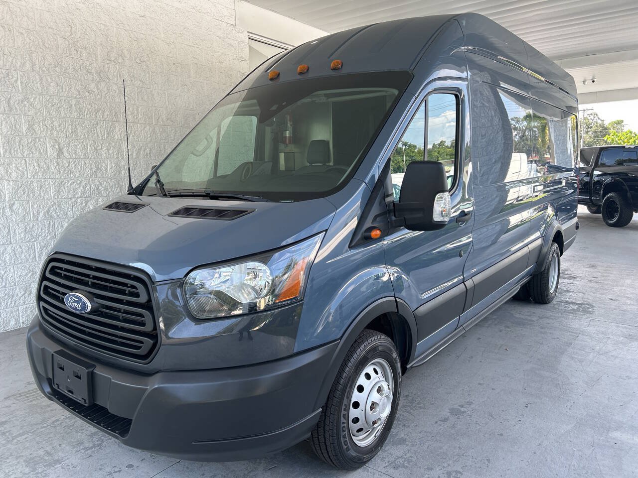 Used 2019 Ford Transit 350 148 High Roof Extended DRW RWD image 1