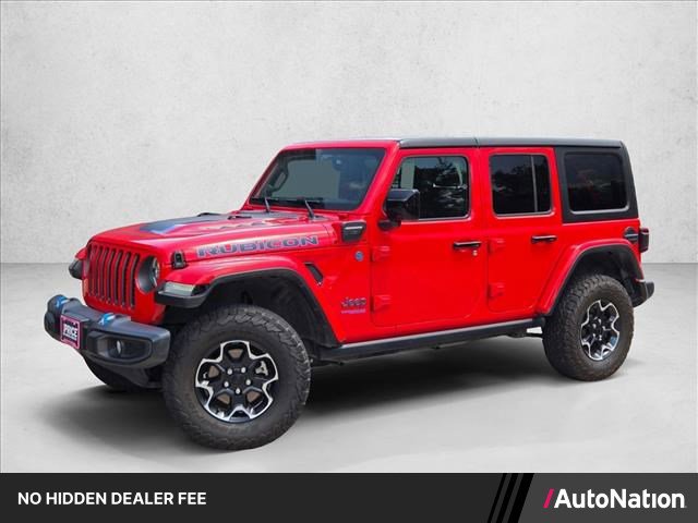 Used 2022 Jeep Wrangler Unlimited Rubicon 4xe AWD/4WD image 1
