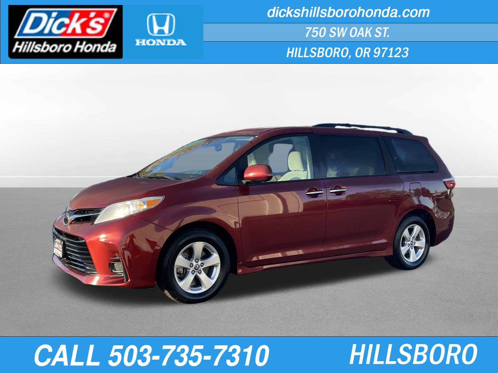 Used 2020 Toyota Sienna LE w/ LE Preferred Package