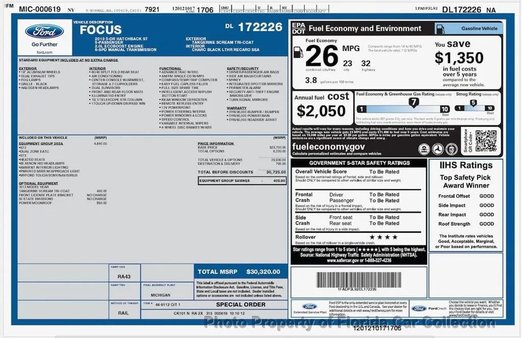 Used 2013 Ford Focus ST image 22