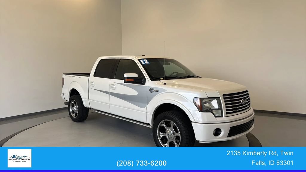 Used 2012 Ford F150 Harley-Davidson AWD/4WD image 1