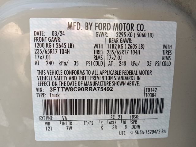 Certified 2024 Ford Maverick Tremor w/ Tremor Off-Road Package AWD/4WD image 34