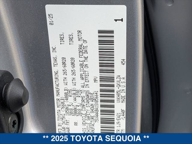Used 2025 Toyota Sequoia Limited w/ TRD Off-Road Package AWD/4WD image 25