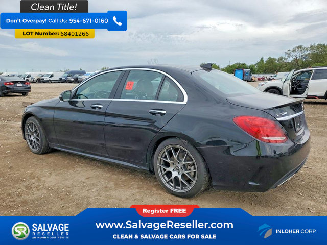 Used 2016 Mercedes-Benz C 300 4MATIC Sedan w/ Multimedia Package image 3