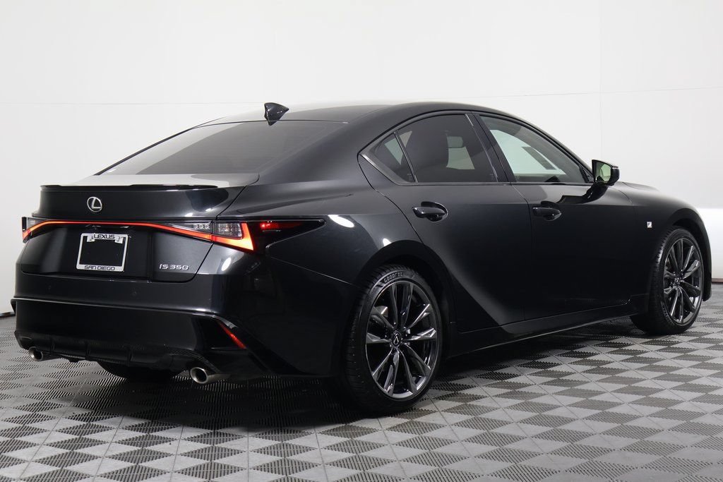 Certified 2025 Lexus IS 350 F Sport w/ Navigation Package RWD image 4