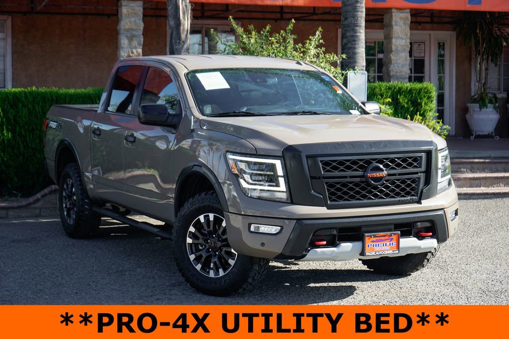 Used 2021 Nissan Titan PRO-4X w/ Pro-4x Utility Package AWD/4WD image 2
