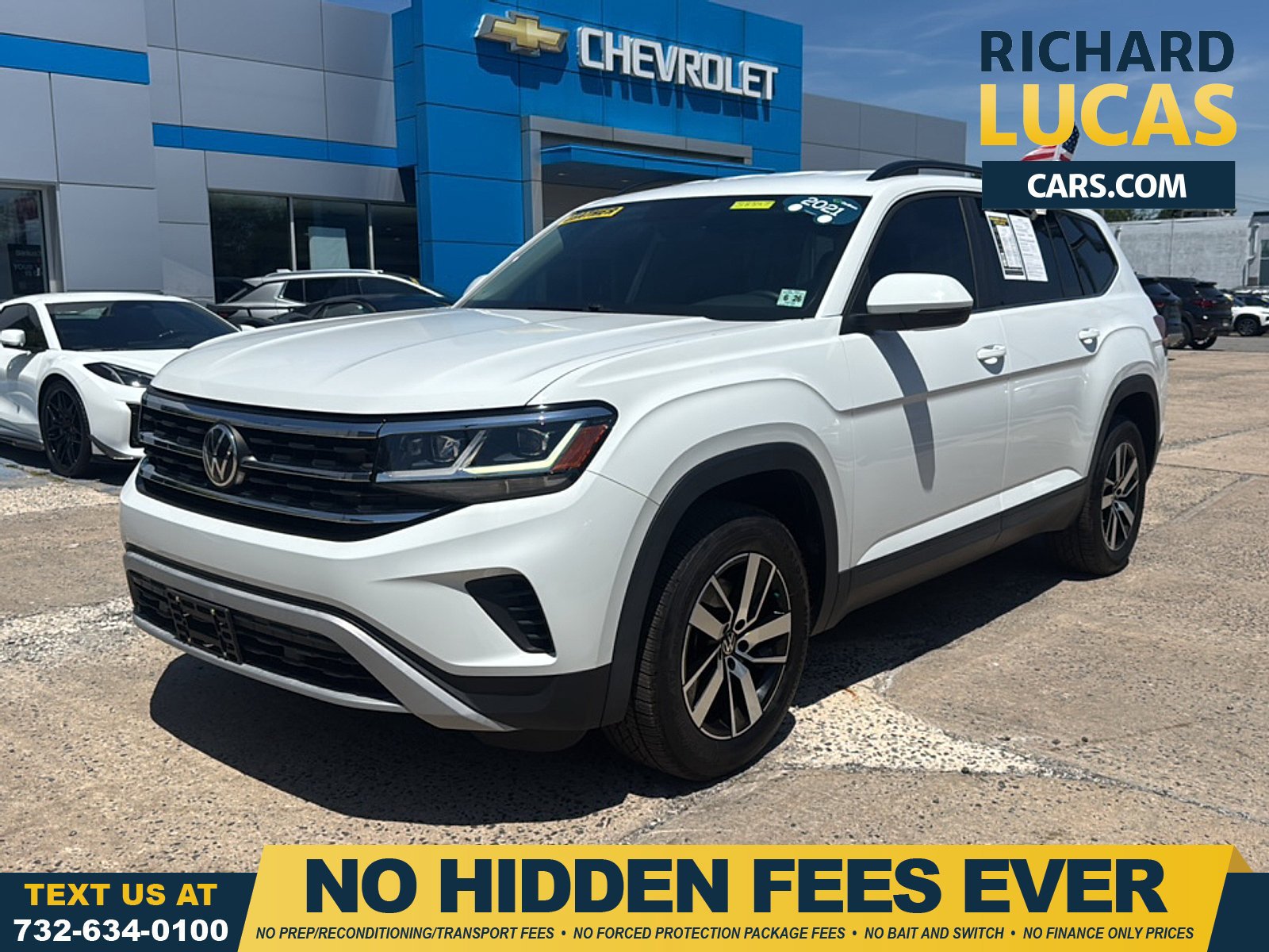 Used 2021 Volkswagen Atlas SE FWD image 1