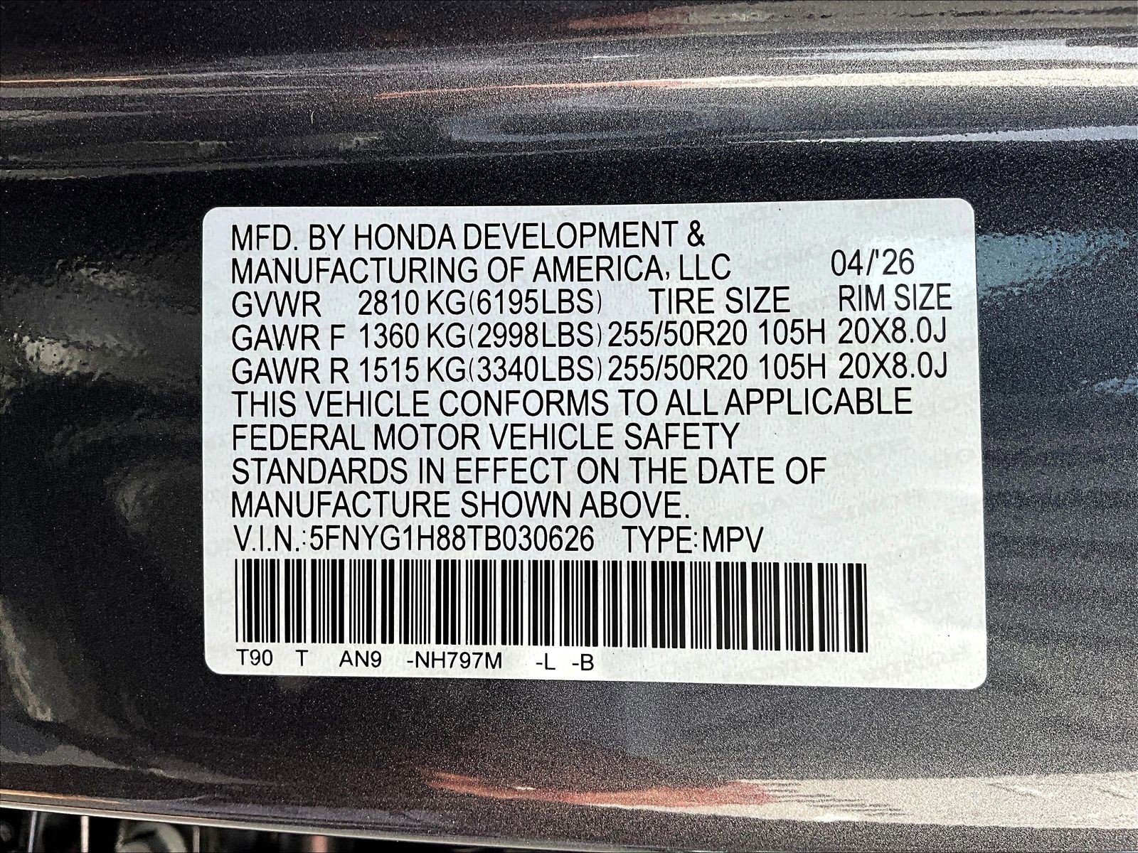 New 2026 Honda Pilot Elite image 22
