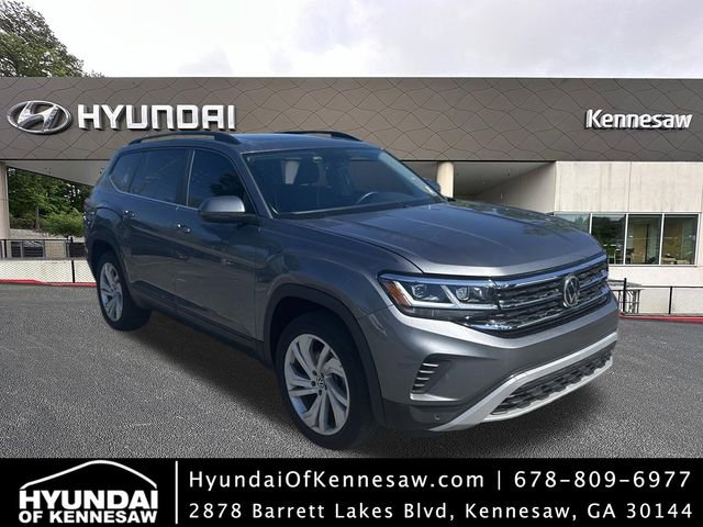 Used 2021 Volkswagen Atlas SE w/ Panoramic Sunroof Package image 1