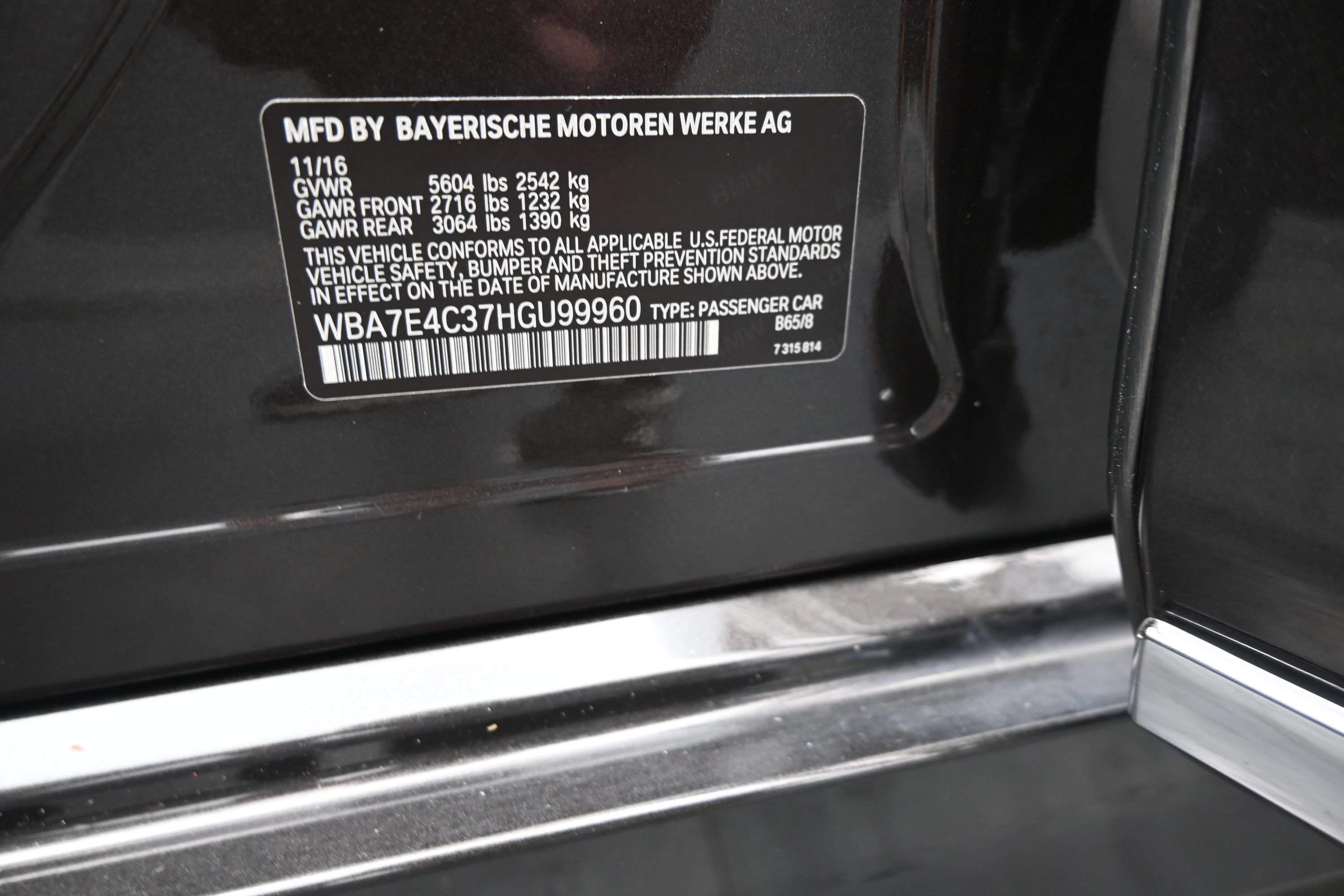 Used 2017 BMW 740i xDrive AWD/4WD image 15