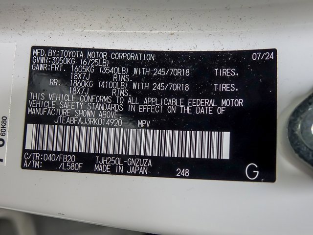 Certified 2024 Toyota Land Cruiser 1958 image 28