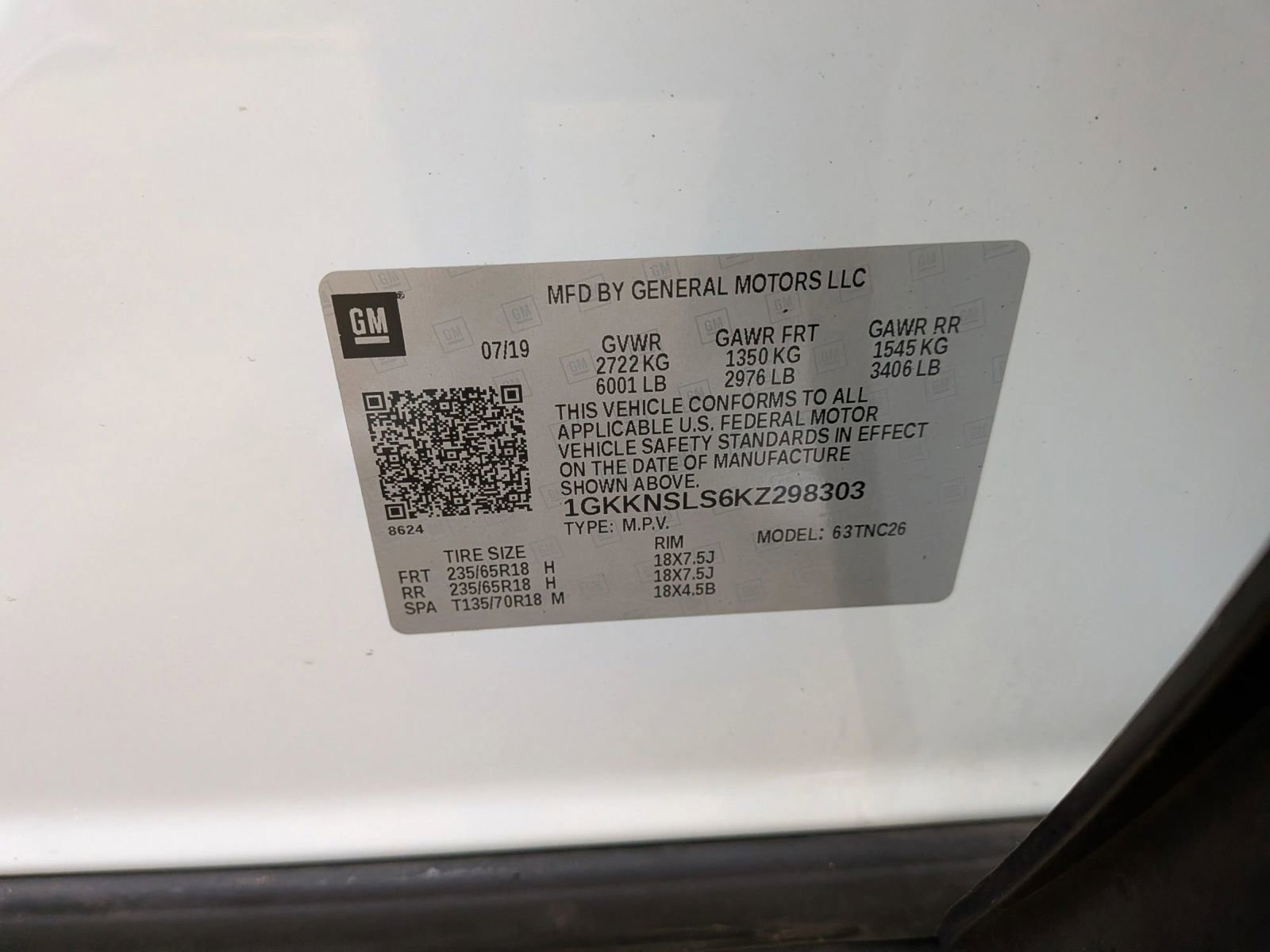Used 2019 GMC Acadia SLE image 61