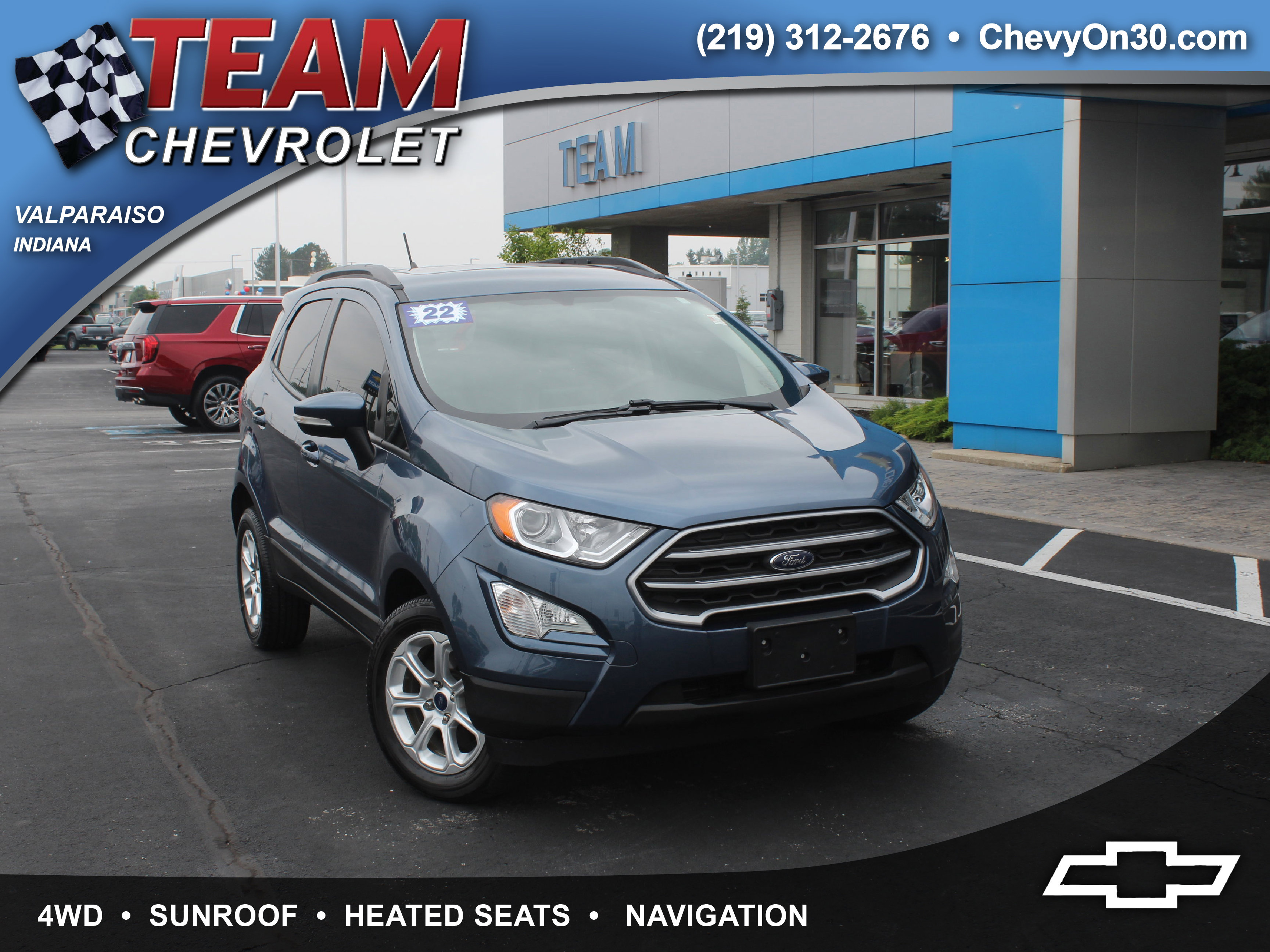Used 2022 Ford EcoSport SE w/ SE Convenience Package