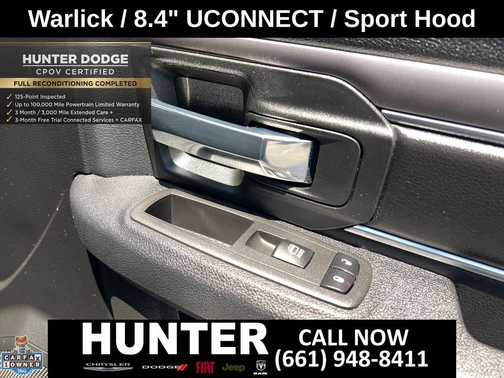 Certified 2022 RAM 1500 Classic Warlock w/ Electronics Group RWD image 18